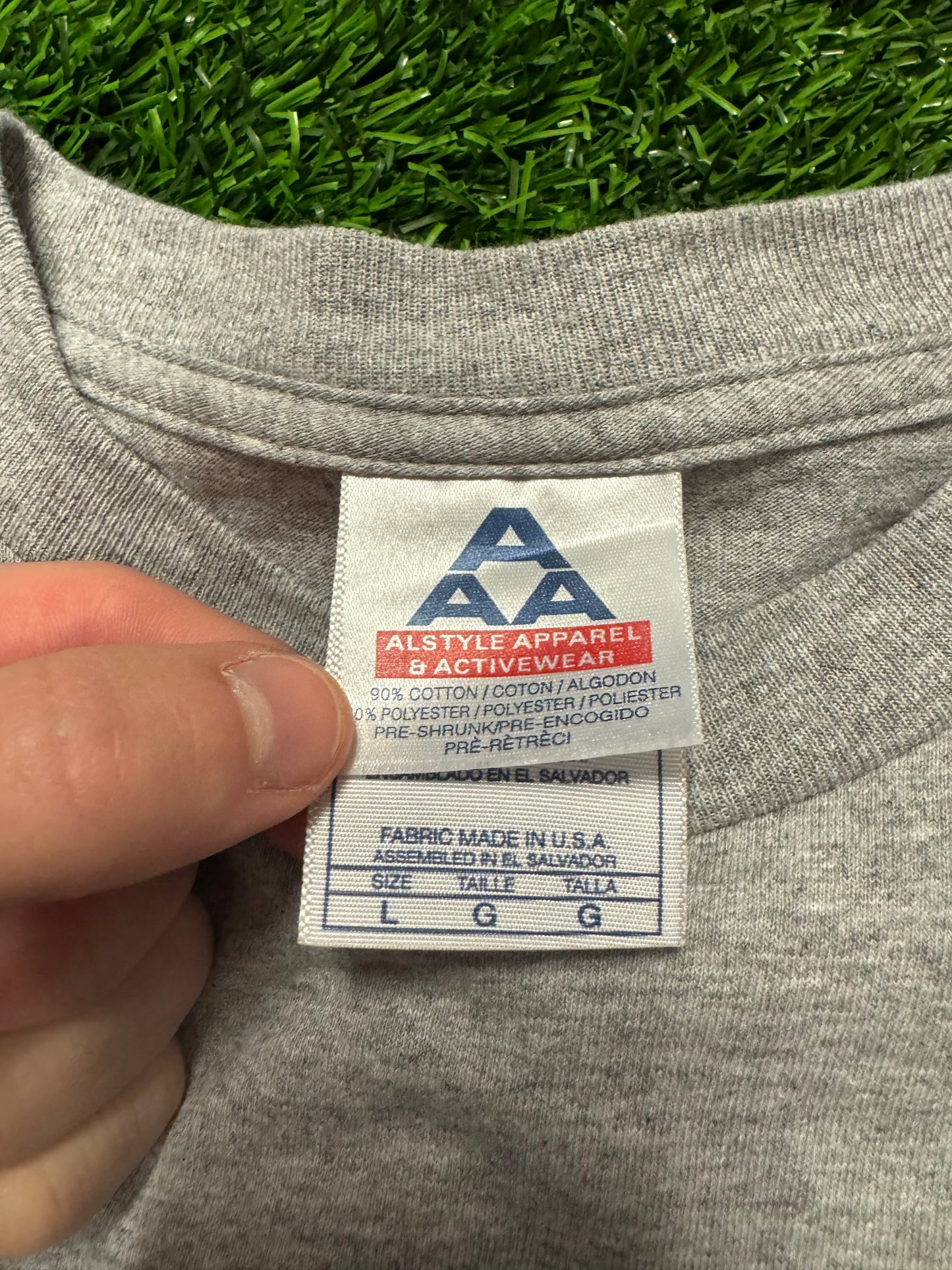 2003 Carolina Panthers NFL Long Sleeve NFC Champions Tee (L)