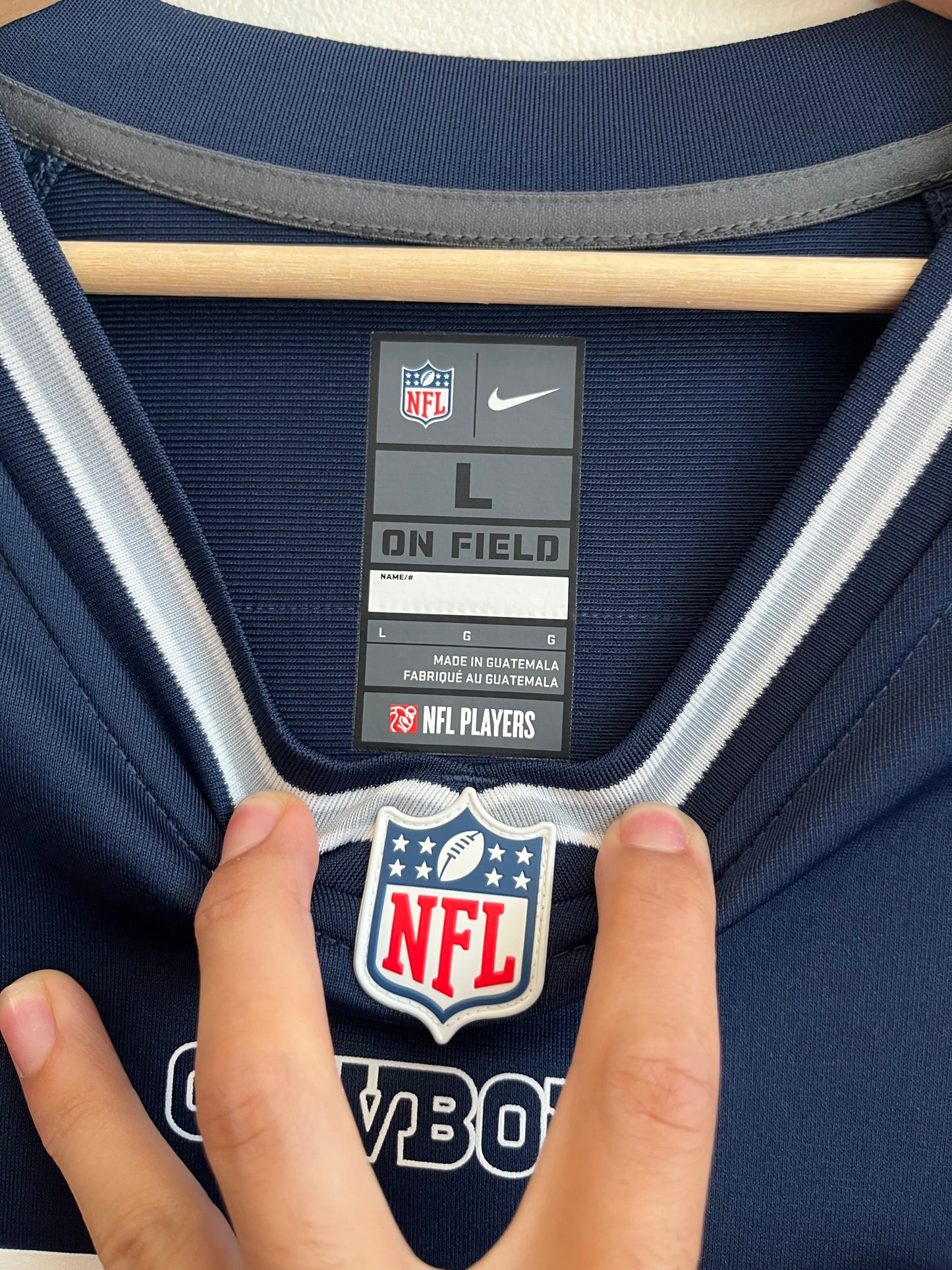 2017 Dallas Cowboys Ezekiel Elliot Nike Jersey (L)