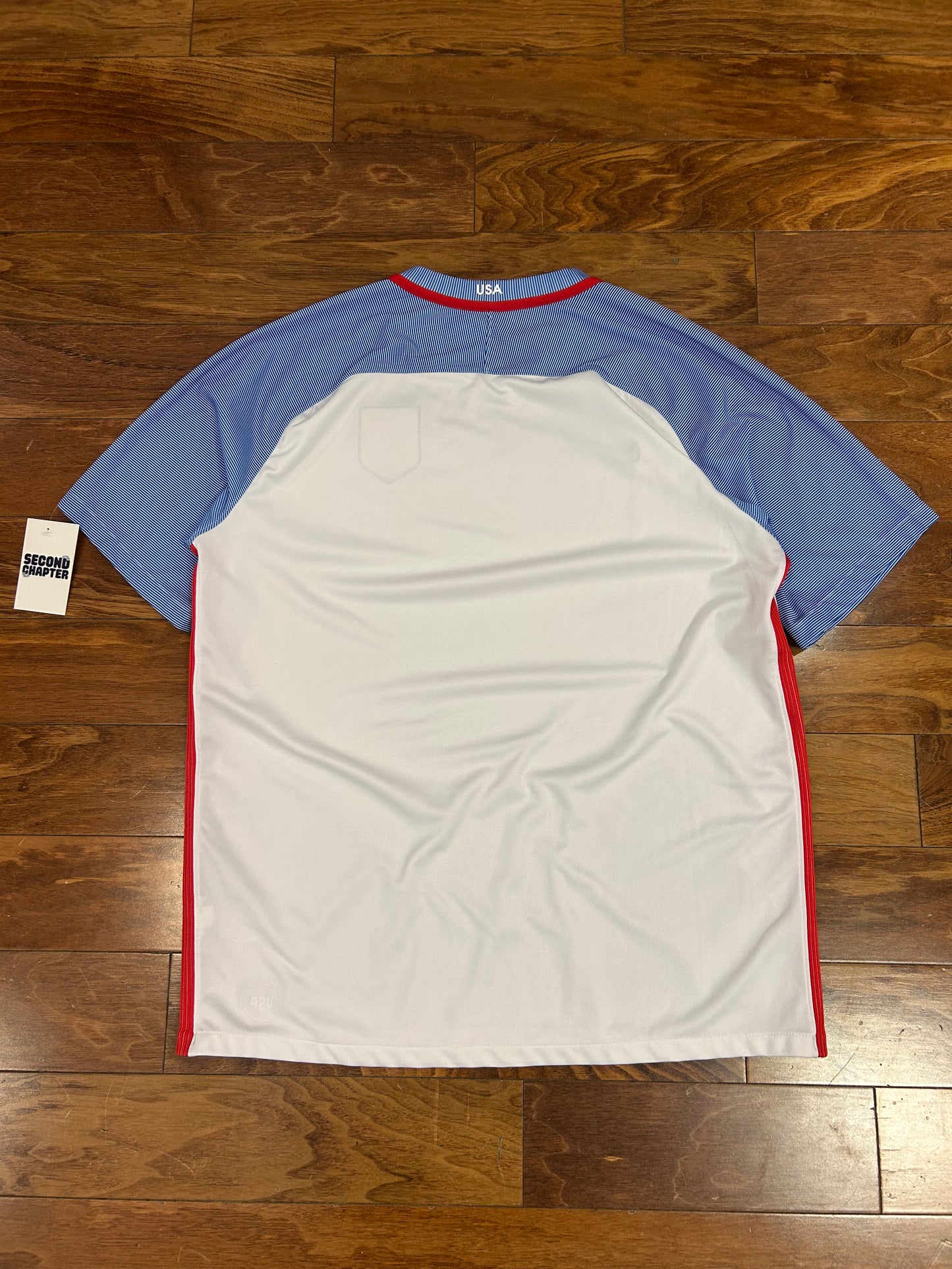2016-17 Team USA Nike Home Soccer Jersey (XL)