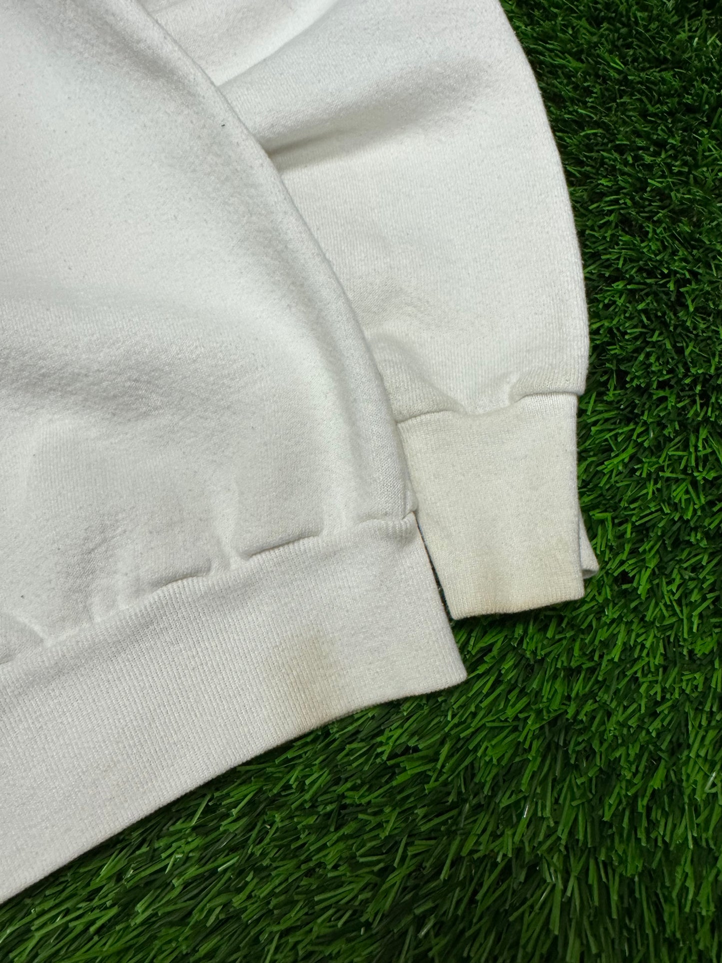 1990 Broncos v 49ers Super Bowl White Crewneck (M)