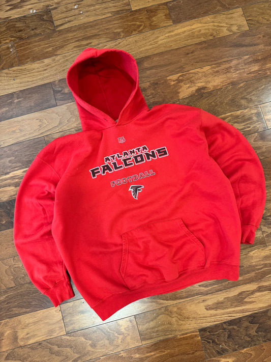 00s Atlanta Falcons Spell Out NFL Hoodie (XL)