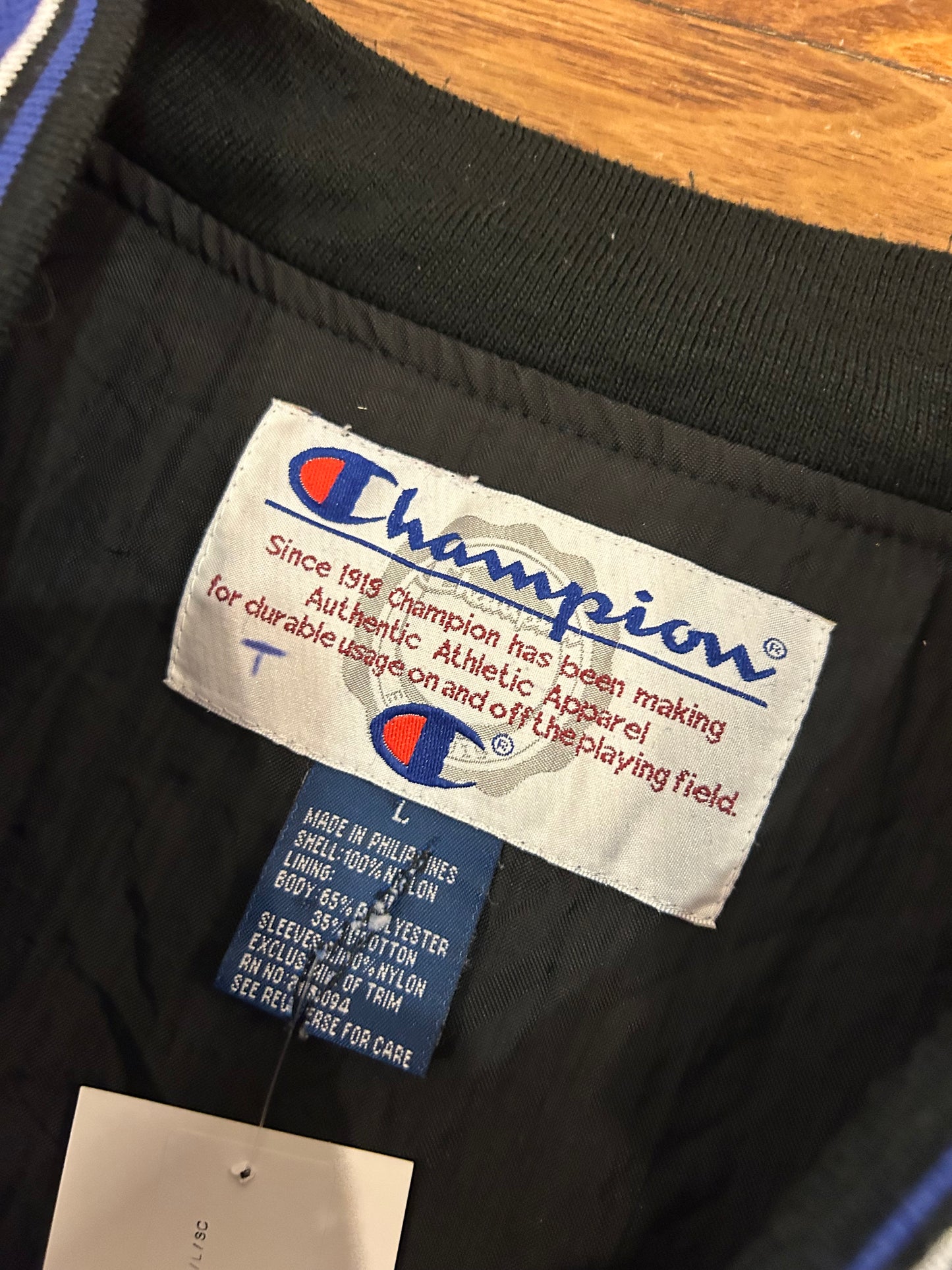 90s Columbia University Vintage Champion Windbreaker (L)