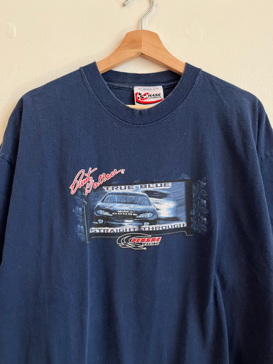 00s Rusty Wallace Penske Racing Nascar Tee (L)