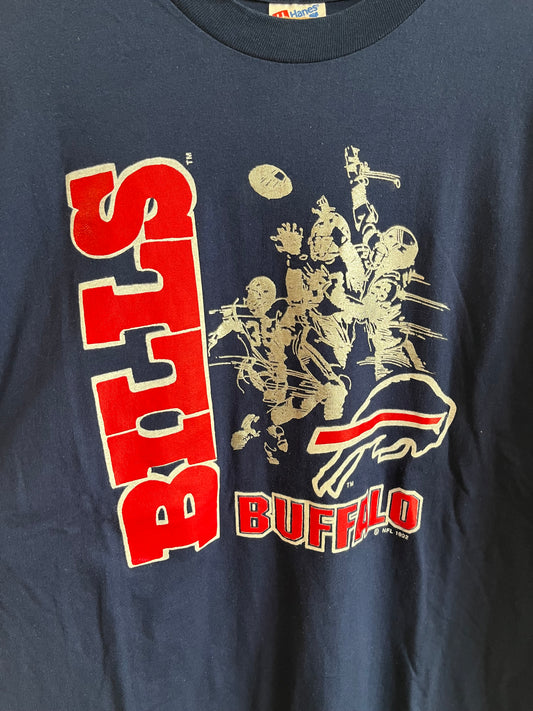 1992 Buffalo Bills Hanes NFL Tee (XL)