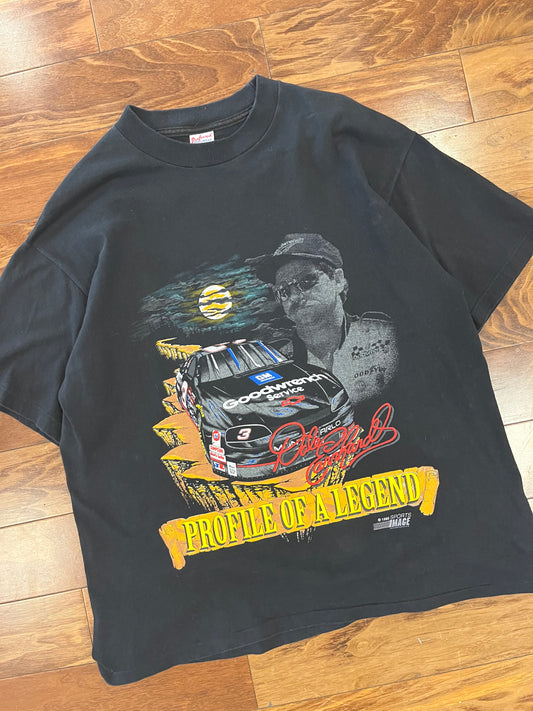 1995 Dale Earnhardt "Profile of a Legend" Nascar Tee (XL)