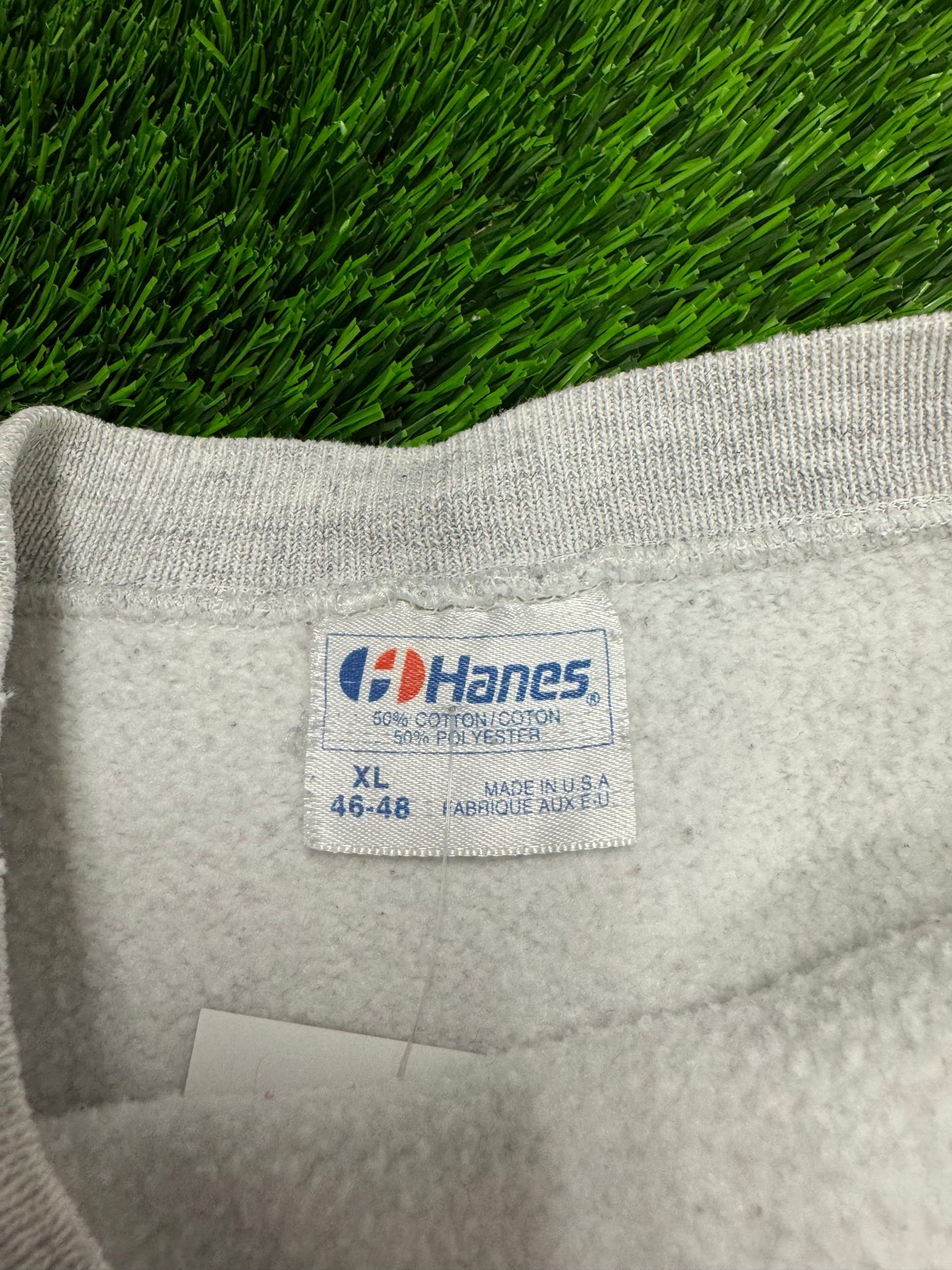 80s University of Hawaii Rainbows Paint Splatter Vintage Boxy Crewneck (XL)