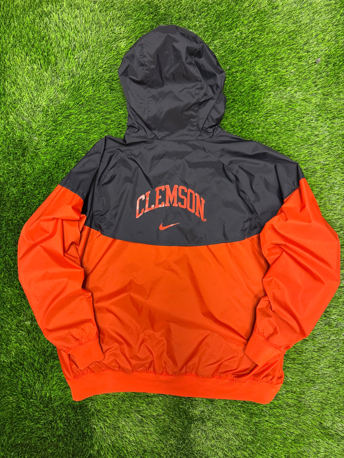 Clemson University Nike Full Zip Windbreaker (XXL)