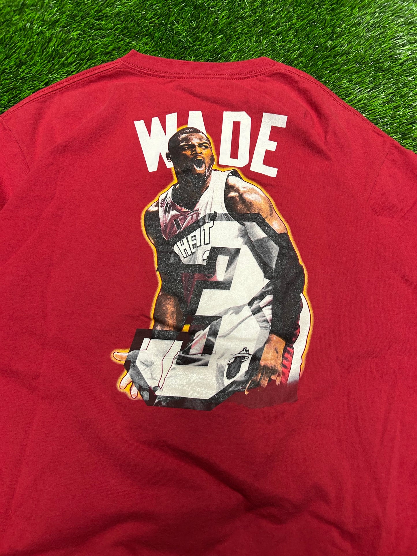 00s Miami Heat Dwayne Wade "D-Wade" Vintage NBA Tee (L)