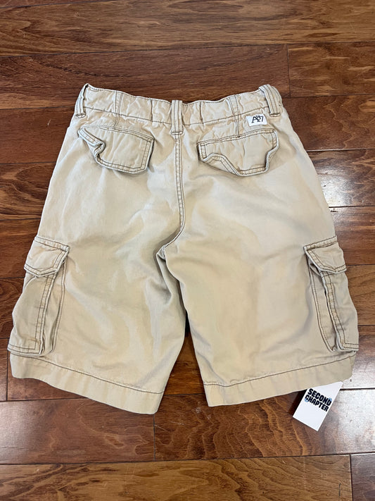 00s Aeropostale Tan Cargo Shorts (28)