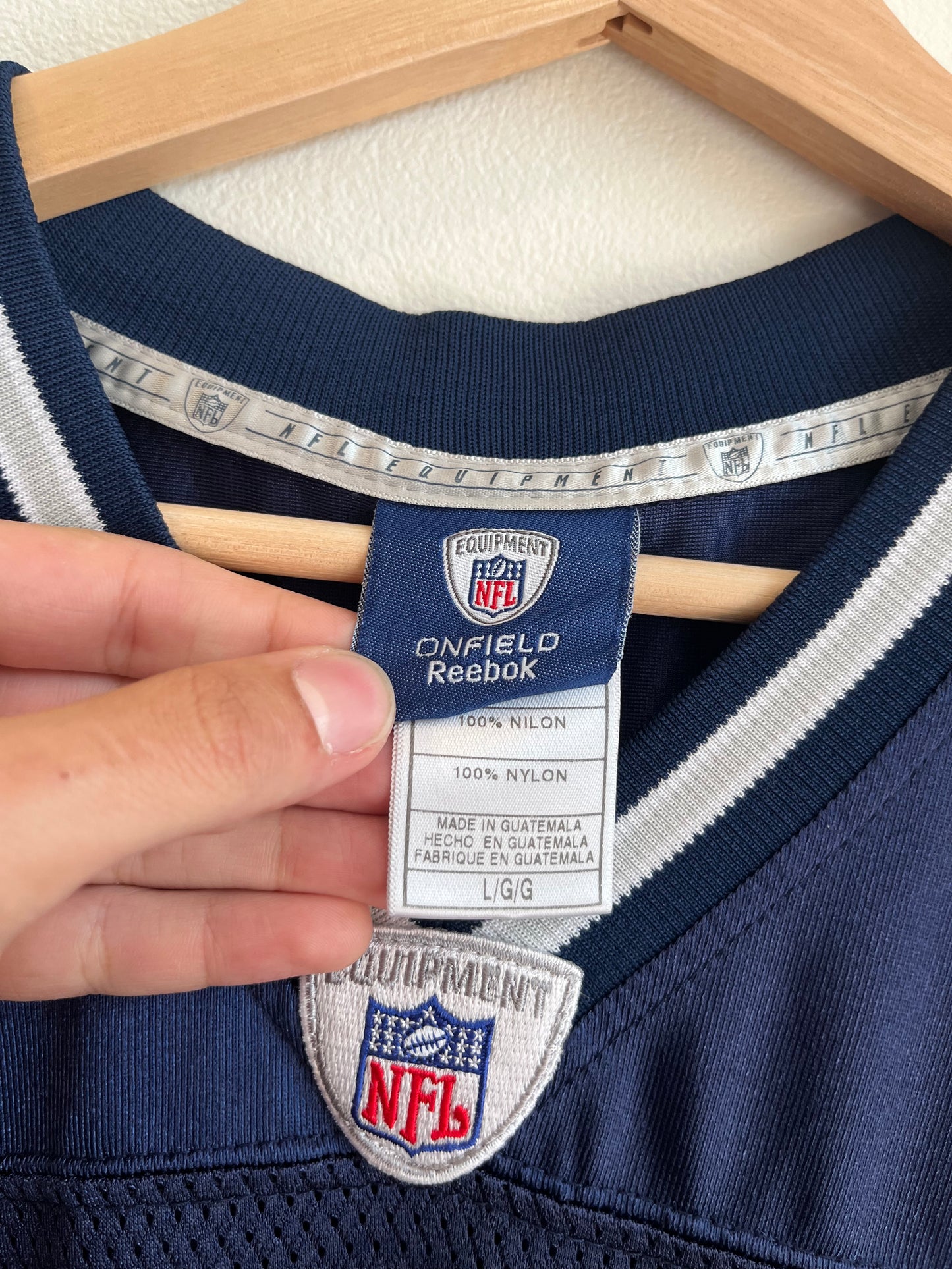 00s Dallas Cowboys Tony Romo Reebok Jersey (L)