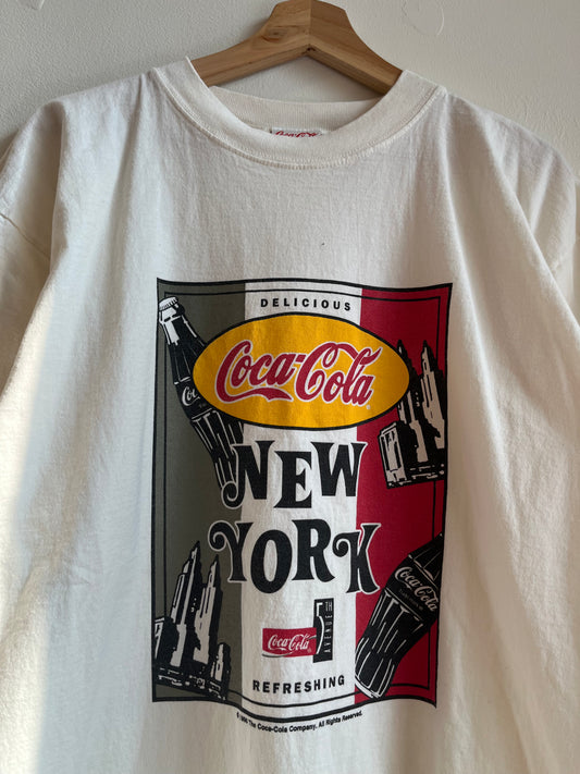1995 Coca Cola New York Vintage Promo Tee (L)