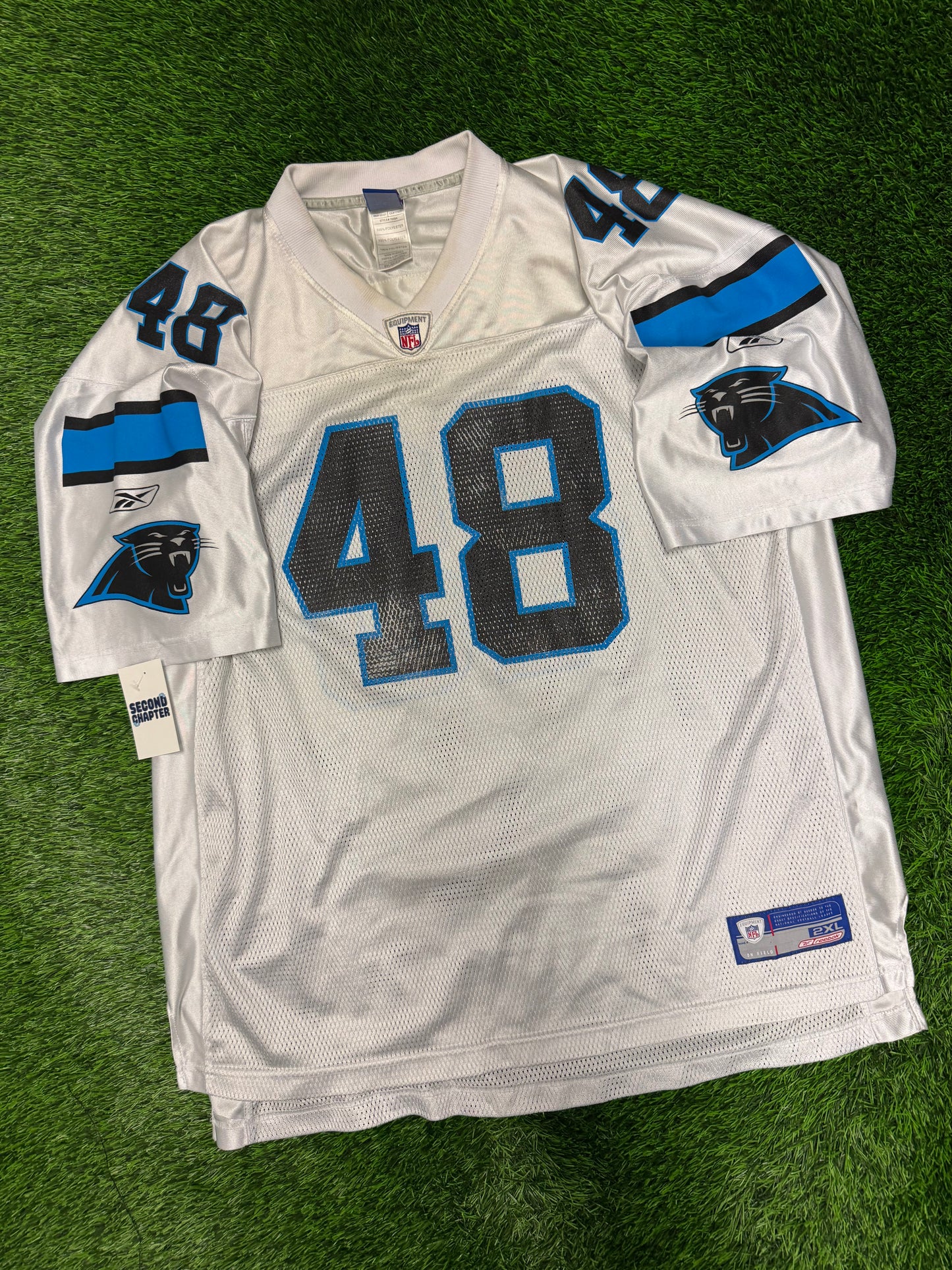 Carolina Panthers Stephen Davis #48 Reebok Jersey (XXL)