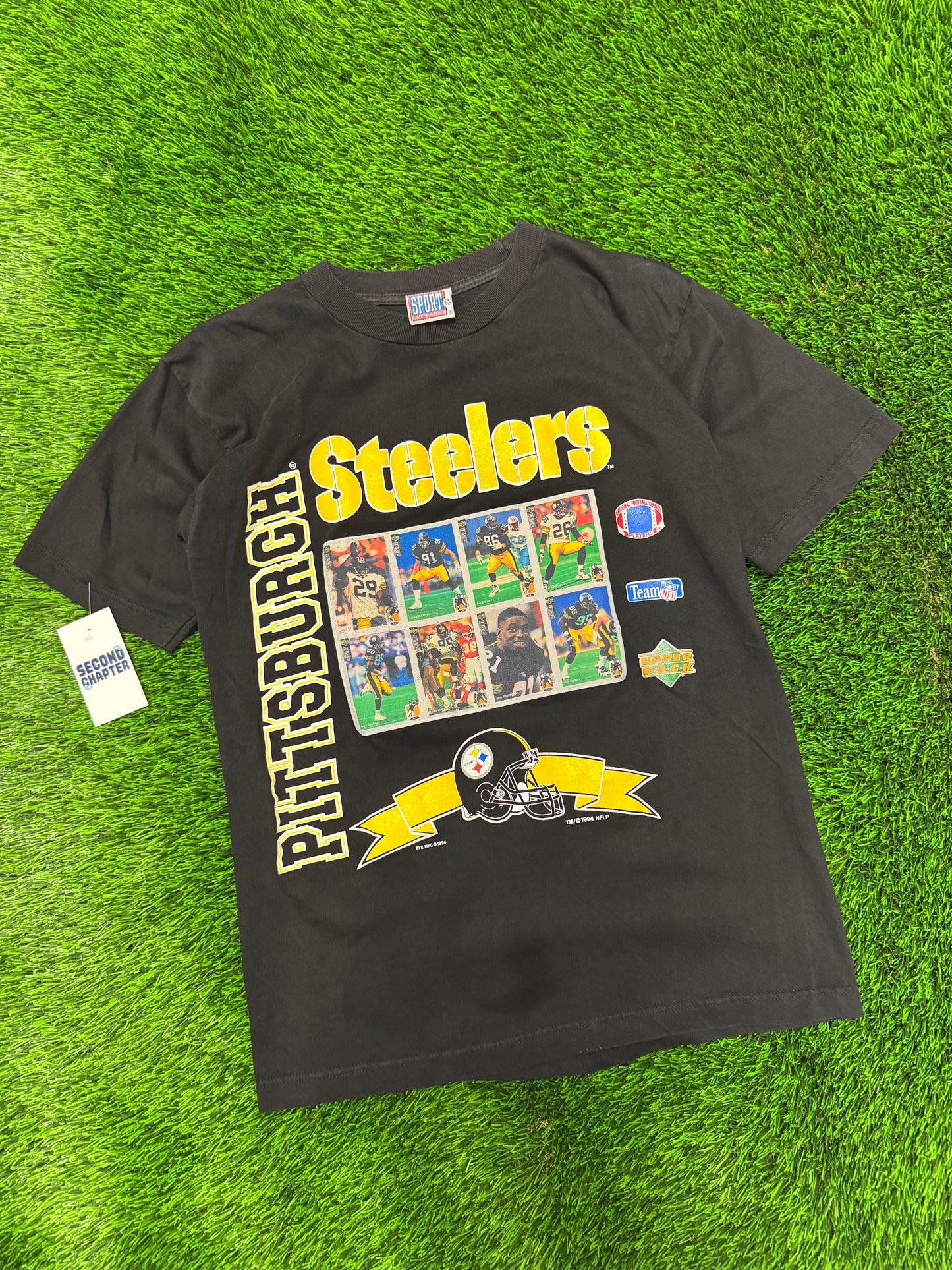 1994 Steelers Legends Upper Deck Graphic Tee (M)
