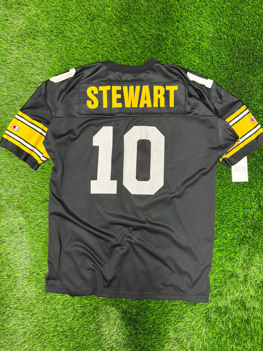 90s Pittsburgh Steelers Kordell Stewart Champion #10 Jersey (XL)