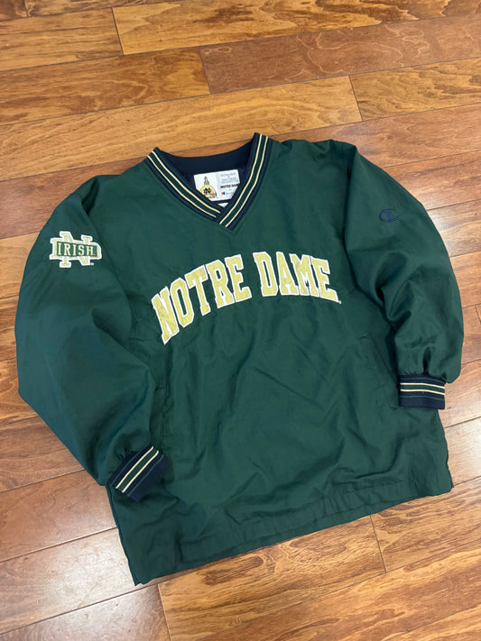 90s Notre Dame Champion Windbreaker (L)