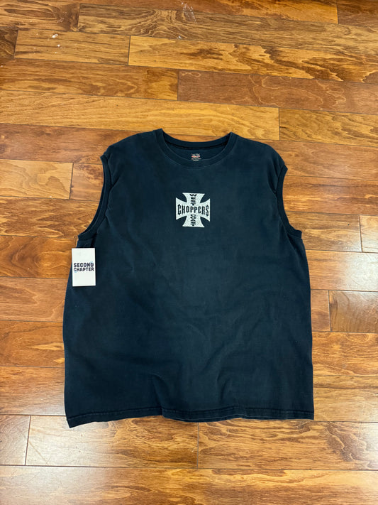 2010s West Coast Choppers Bootleg Tank Shirt (XL)