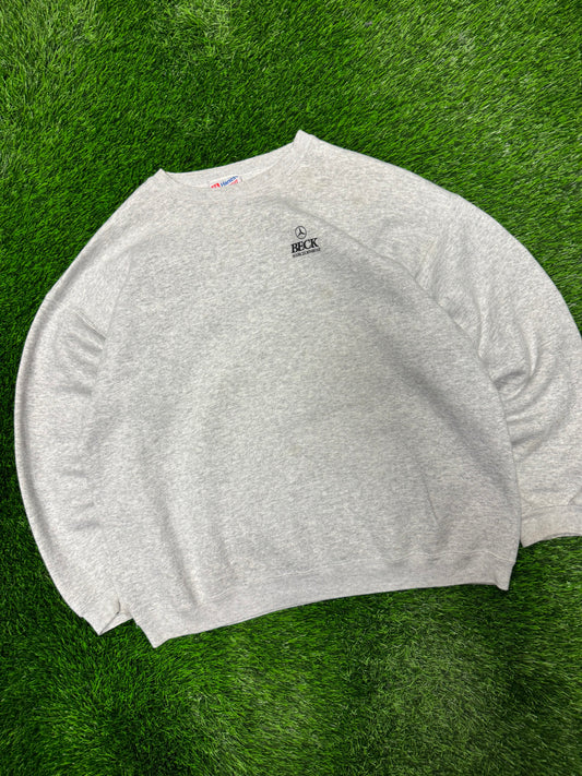 90s Beck Mercedes-Benz Vintage Car Crewneck (XL)