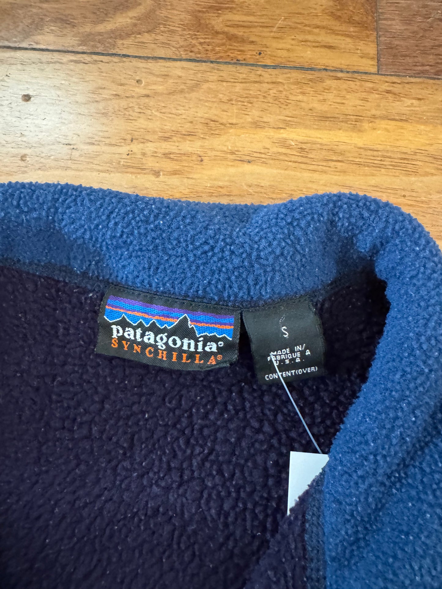 90s Patagonia Synchilla Essential Purple Vest (S)