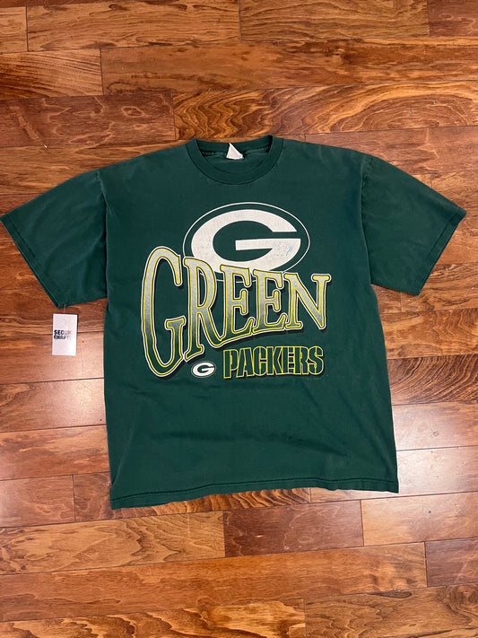 90s Green Bay Packers Double Sided Tee (XL)