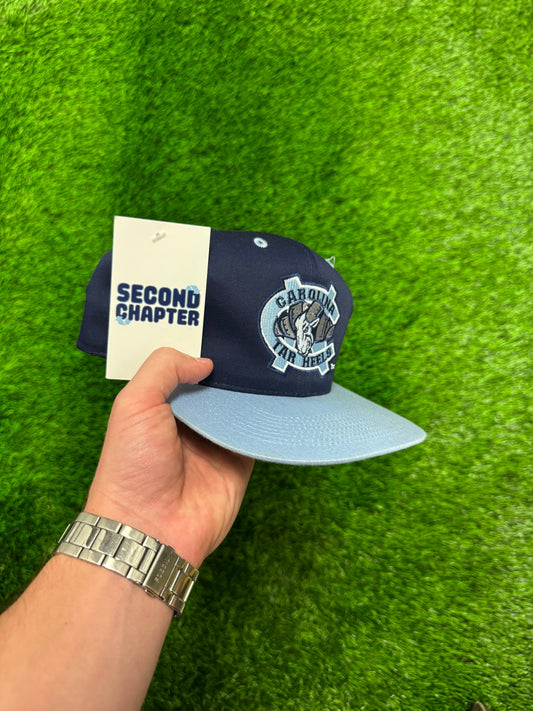 90s University of North Carolina (UNC) Deadstock Two Toned Snapback Hat (OS)