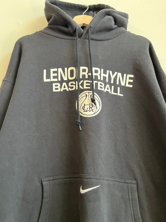 00s Lenoir-Ryhne Basketball Black Nike Hoodie (XXL)