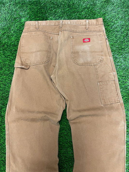 Dickies Dark Tan Carpenter Pants (36 x 34)