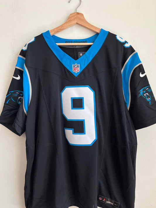 2023 Carolina Panthers Bryce Young Deadstock Nike Vapor F.U.S.E Stitched Jersey (XXL)