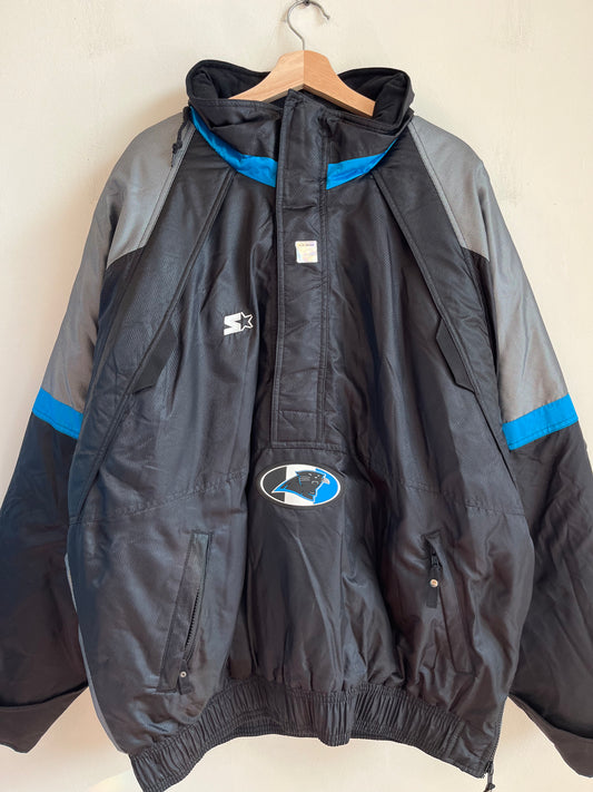 90s Carolina Panthers Starter Deadstock Puffer Jacket (XL)