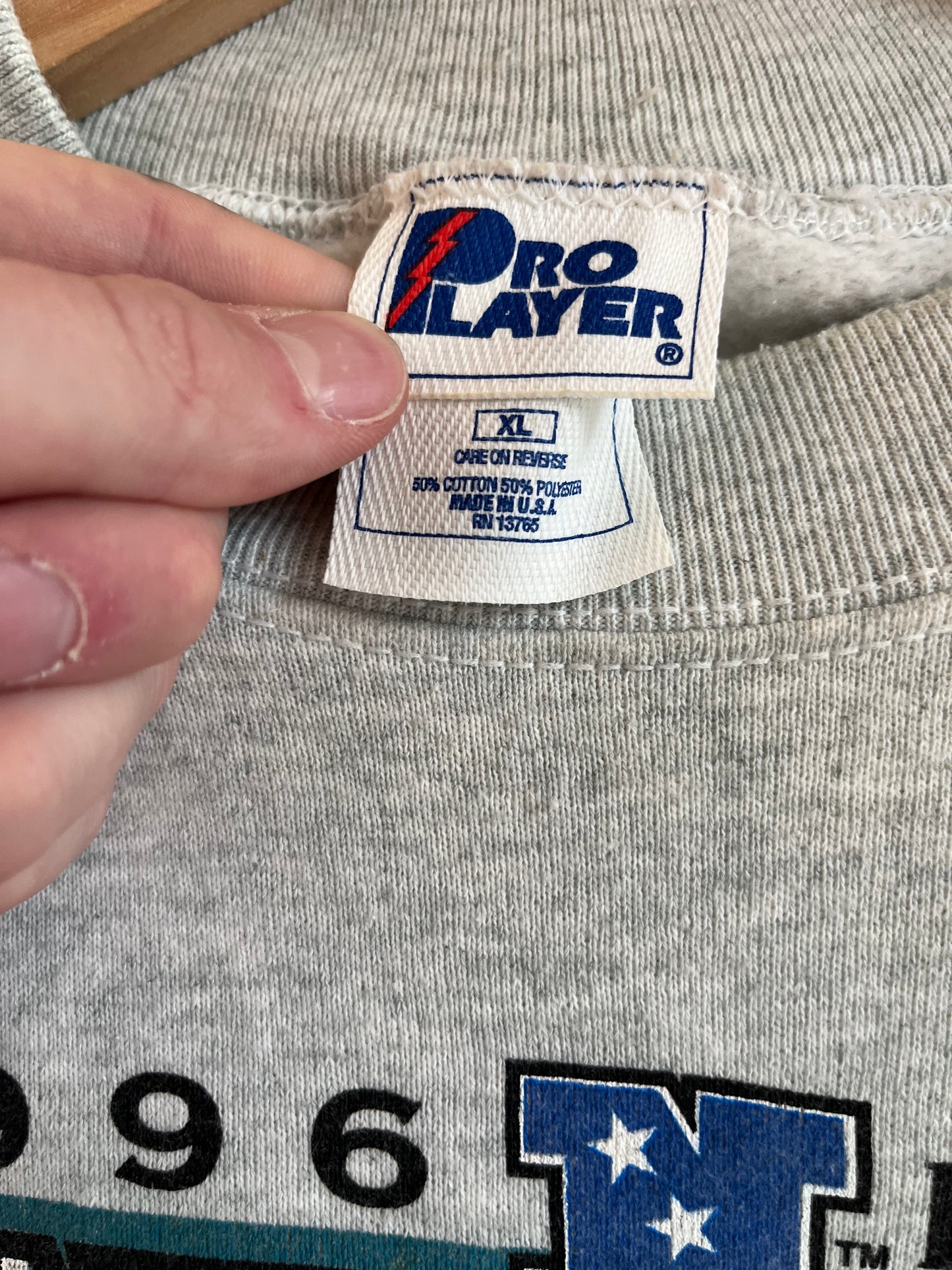 1996 Green Bay Packers v Carolina Panthers Playoff Crewneck (XL)