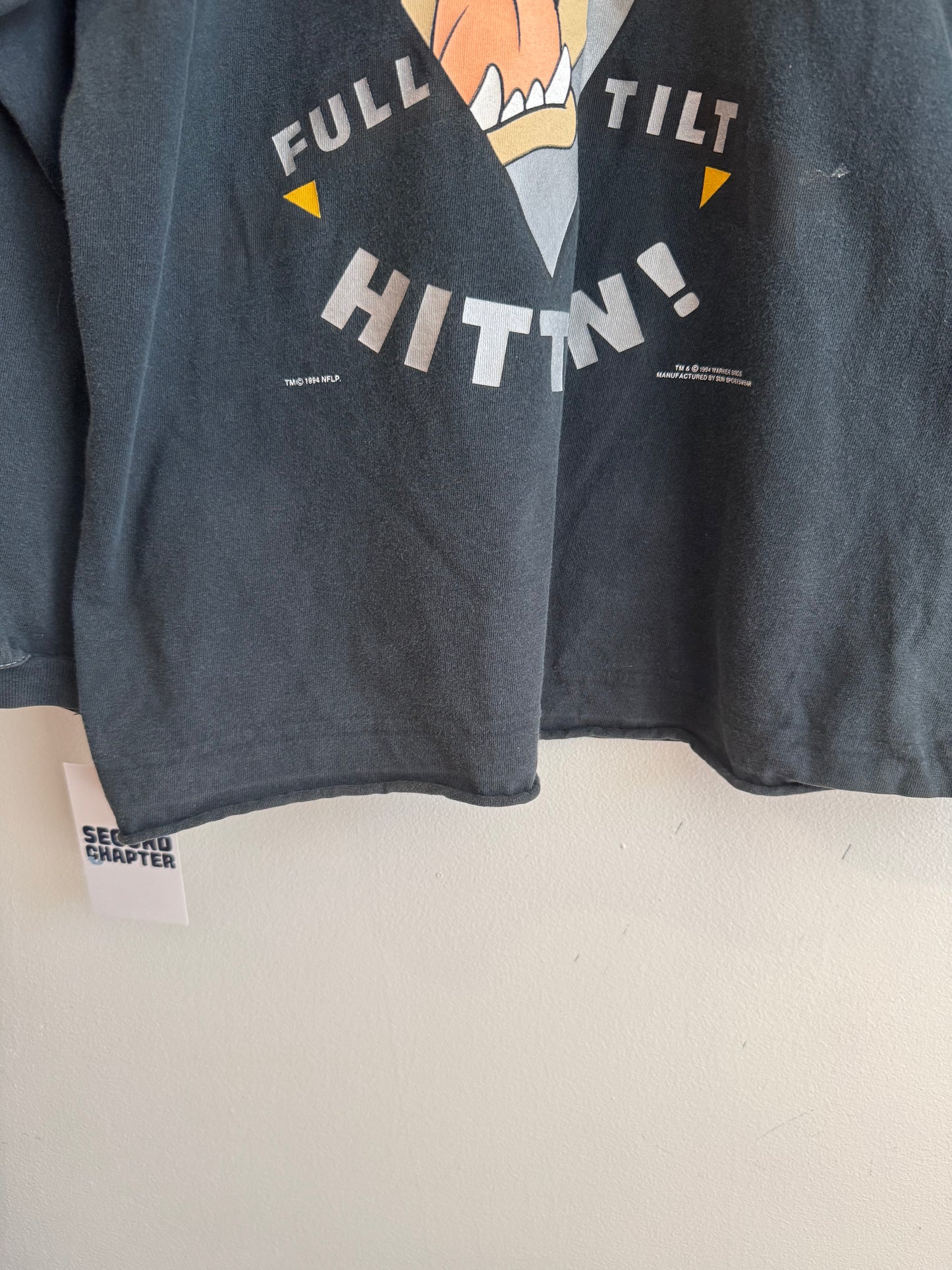 1994 Carolina Panthers Taz Looney Long Sleeve Shirt (L)