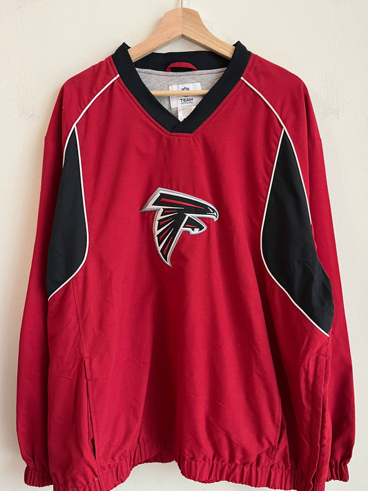 2010s Atlanta Falcons Team Apparel Center Logo Windbreaker (XL)