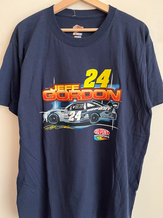 00s Nascar Jeff Gordan Deadstock Navy Tee (L)
