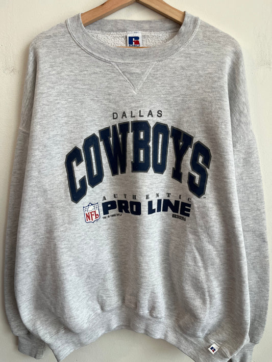 1995 Dallas Cowboys Spell Out Pro Line Crewneck (XXL)