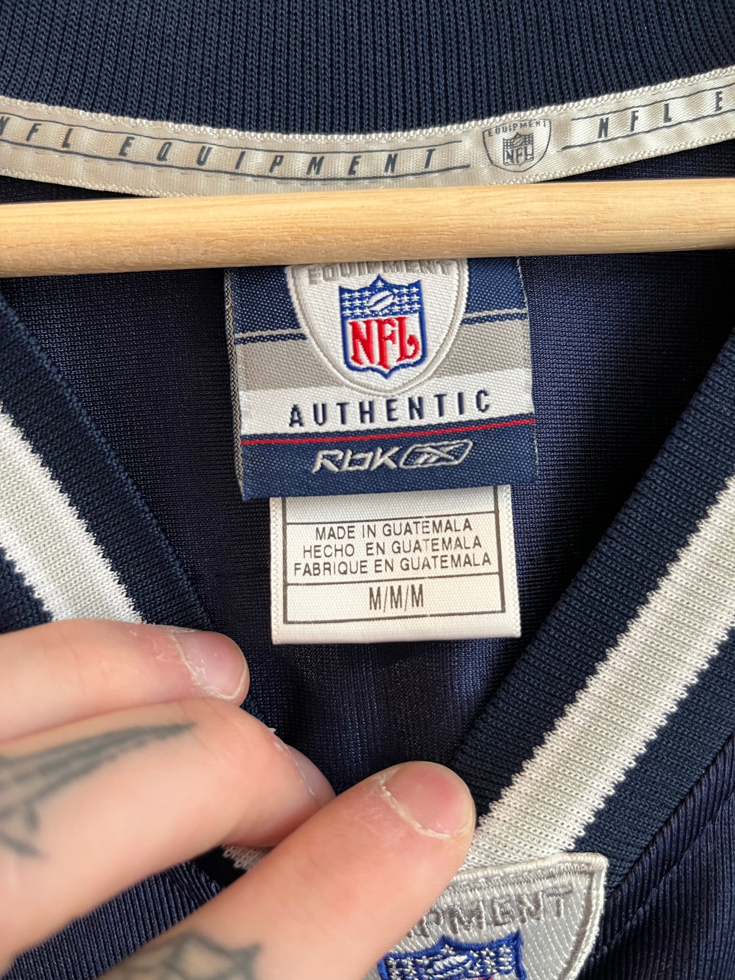 00s Dallas Cowboys Tony Romo Reebok Home Jersey (M)