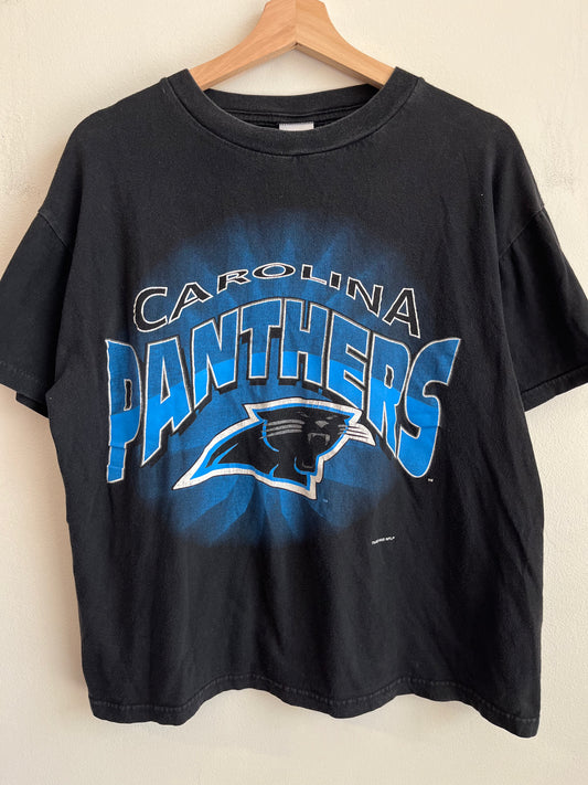 1995 Carolina Panthers True Fan Cropped Fit Tee (L)