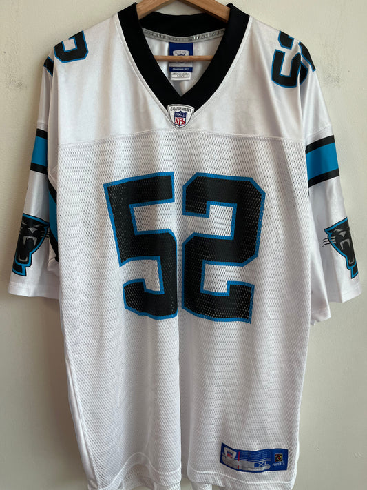 00s Carolina Panthers Jon Beason Away Jersey (XL)