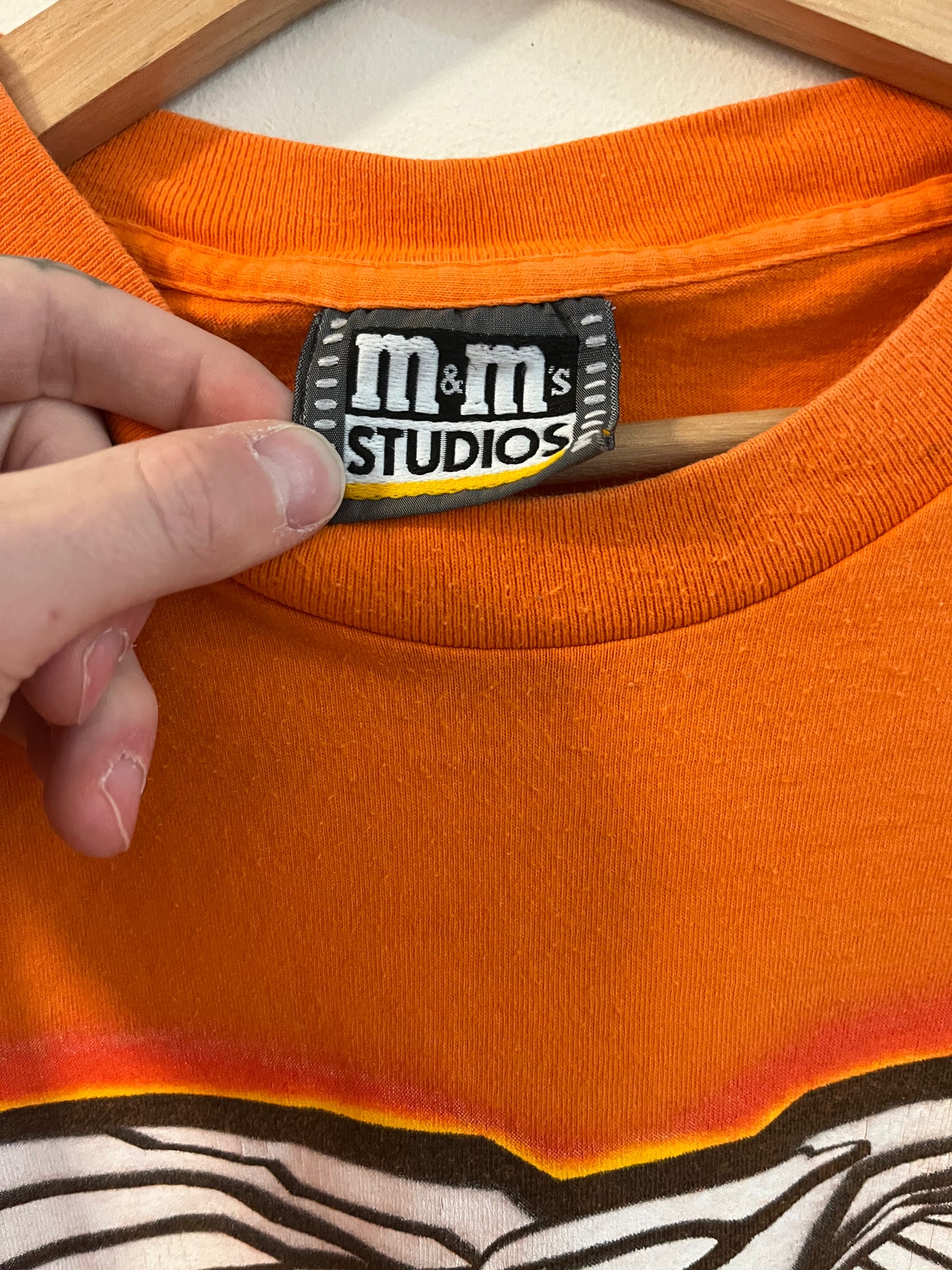 1999 Bike Week Myrtle Beach Orange Cropped Tee (XL)