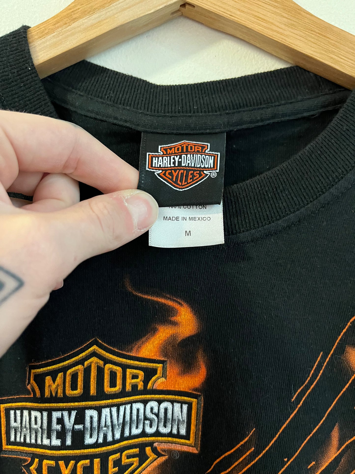 2012 Harley Davidson "Feel The Power" Long-Sleeve Shirt (M)