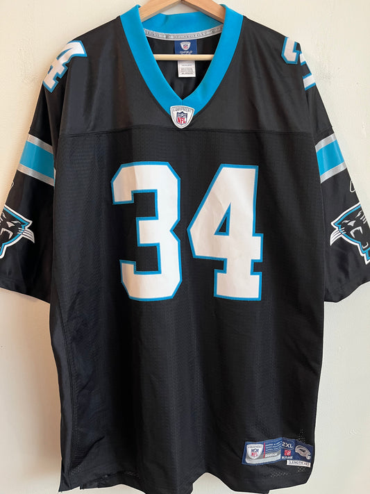 2000s Carolina Panthers DeAngelo Williams Stitched Home Jersey (XXL)