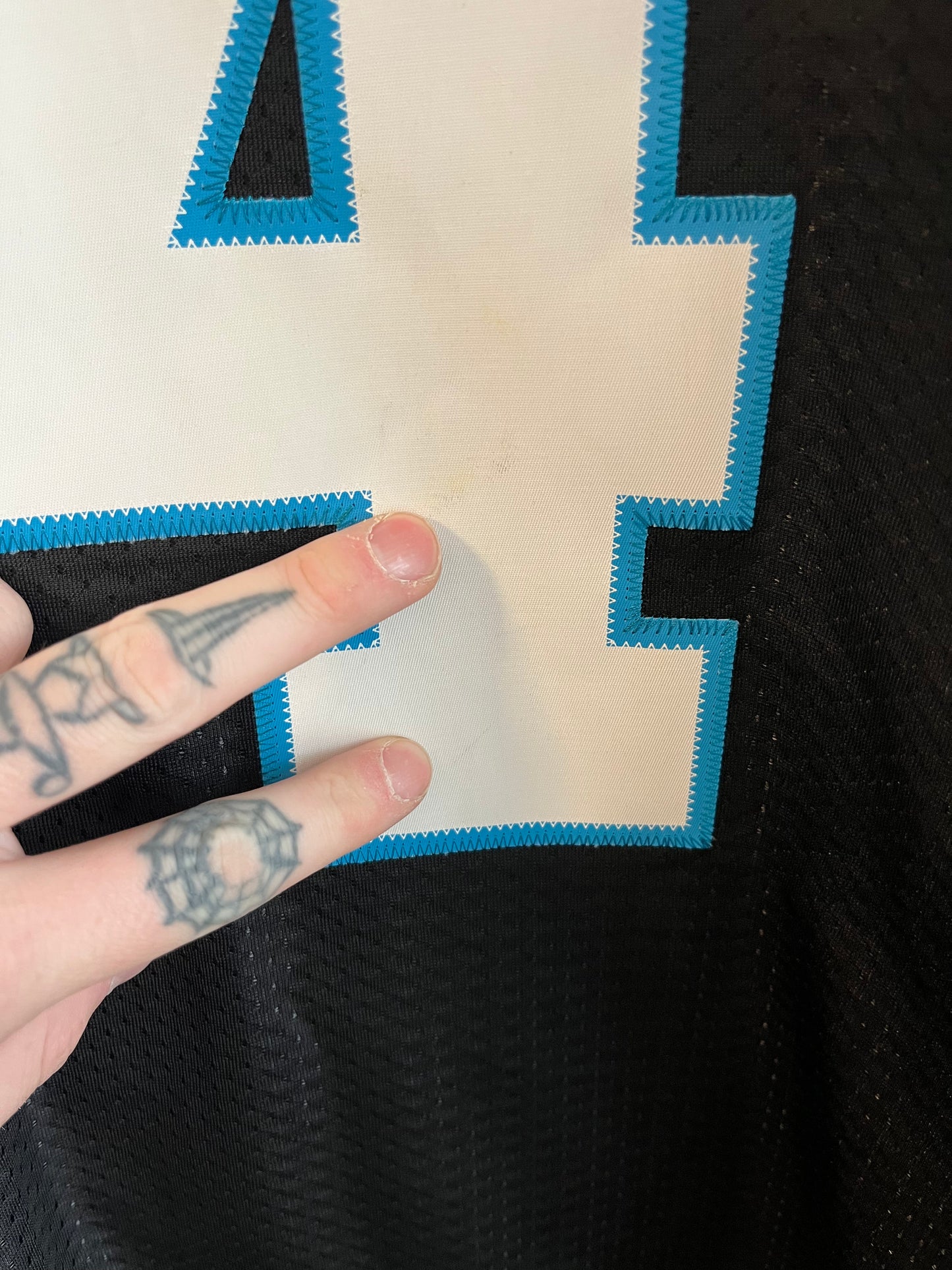 2000s Carolina Panthers DeAngelo Williams Stitched Home Jersey (XXL)