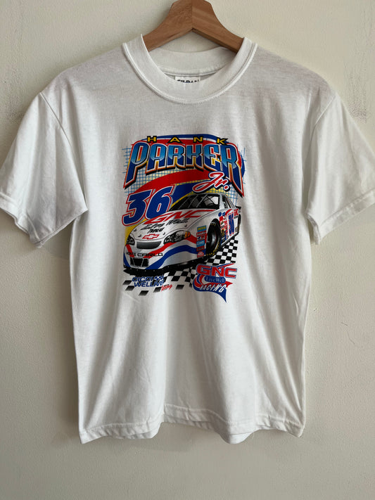00s Nascar Hank Parker Jr GNC Tee (Youth L)