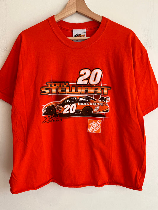 2008 Tony Stewart Nascar Cropped Tee (XL)