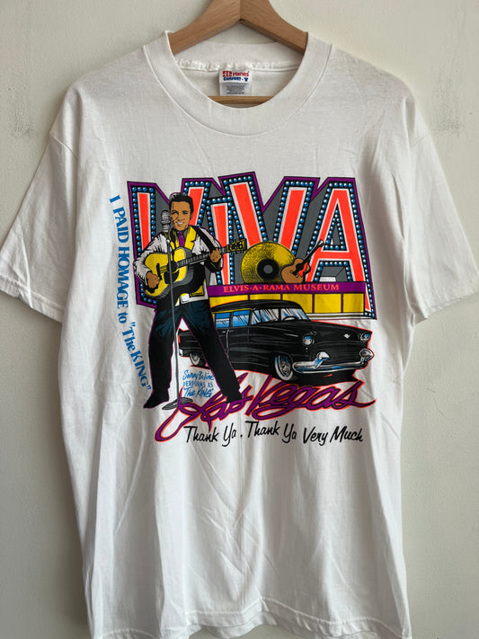 90s Elvis-A-Rama Museum Las Vegas Tee (M)