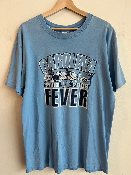 2008 UNC Carolina Fever Tee (L)