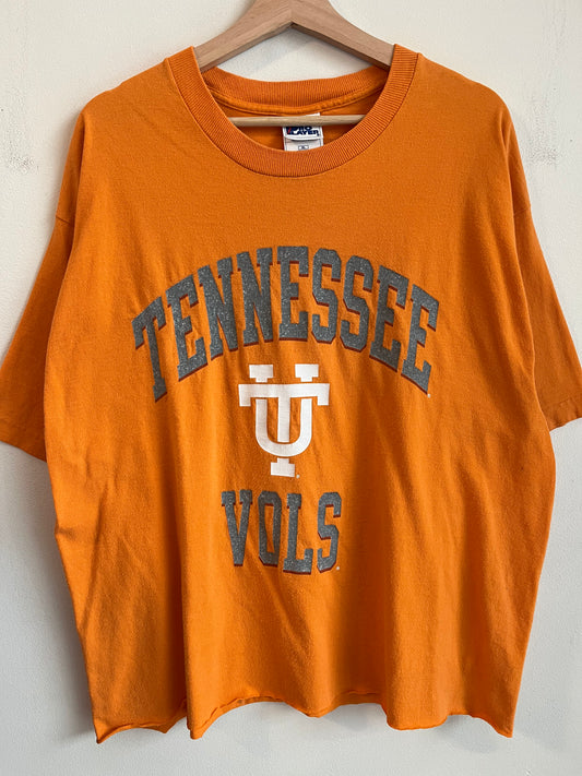 90s Tennessee Vols Pro Player Orange Spell Out Tee (XL)