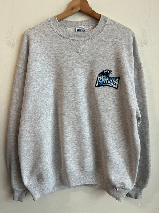 90s Carolina Panthers Russell Athletics Patched Crewneck (XL)