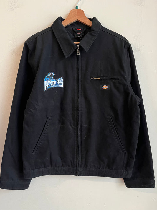 2000s Carolina Panthers Dickies Patched Full Zip Jacket (M)
