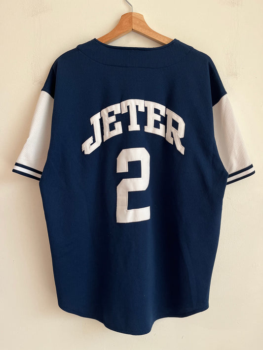 00s New York Yankees Derek Jeter Starter Jersey (L)
