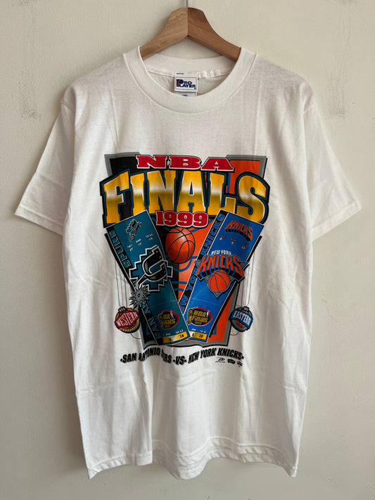 1999 Spurs v Knicks Pro Player NBA Finals Tee (S)