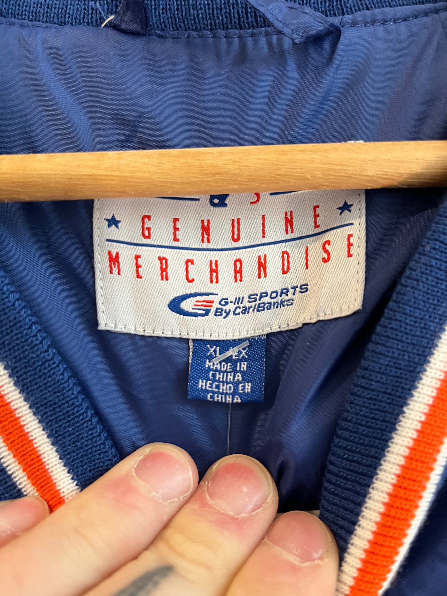 00s New York Mets G-III Embroidered Windbreaker (XL)